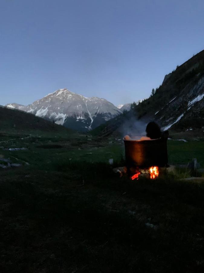 Alp Es-Cha Dadour Bed and Breakfast Madulain Eksteriør billede