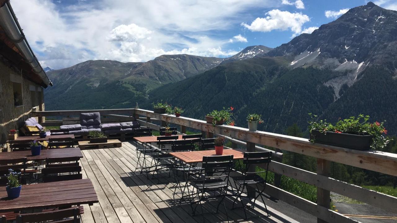 Alp Es-Cha Dadour Bed and Breakfast Madulain Eksteriør billede